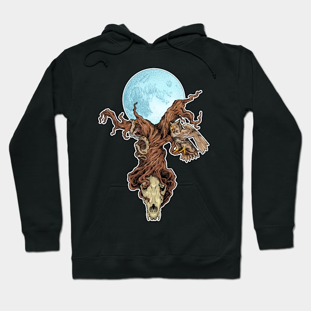 Autobiography of a Werewolf Hunter - Totem Tree Hoodie by MonkeyKing